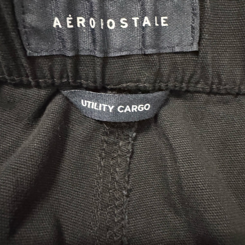 AERO Women’s Black Y2K Cargo Pants Size: XL - Picture 12 of 14